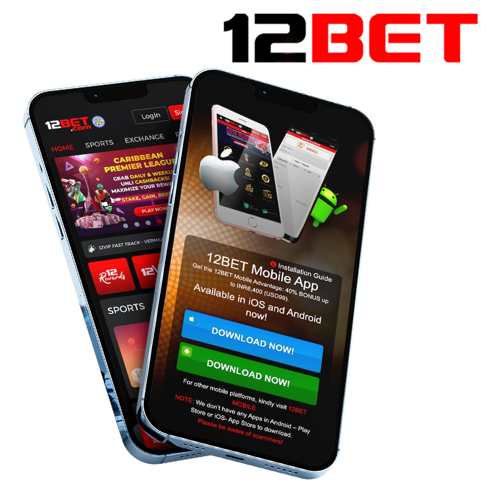 Ứng dụng 12BET trên thiết bị di động